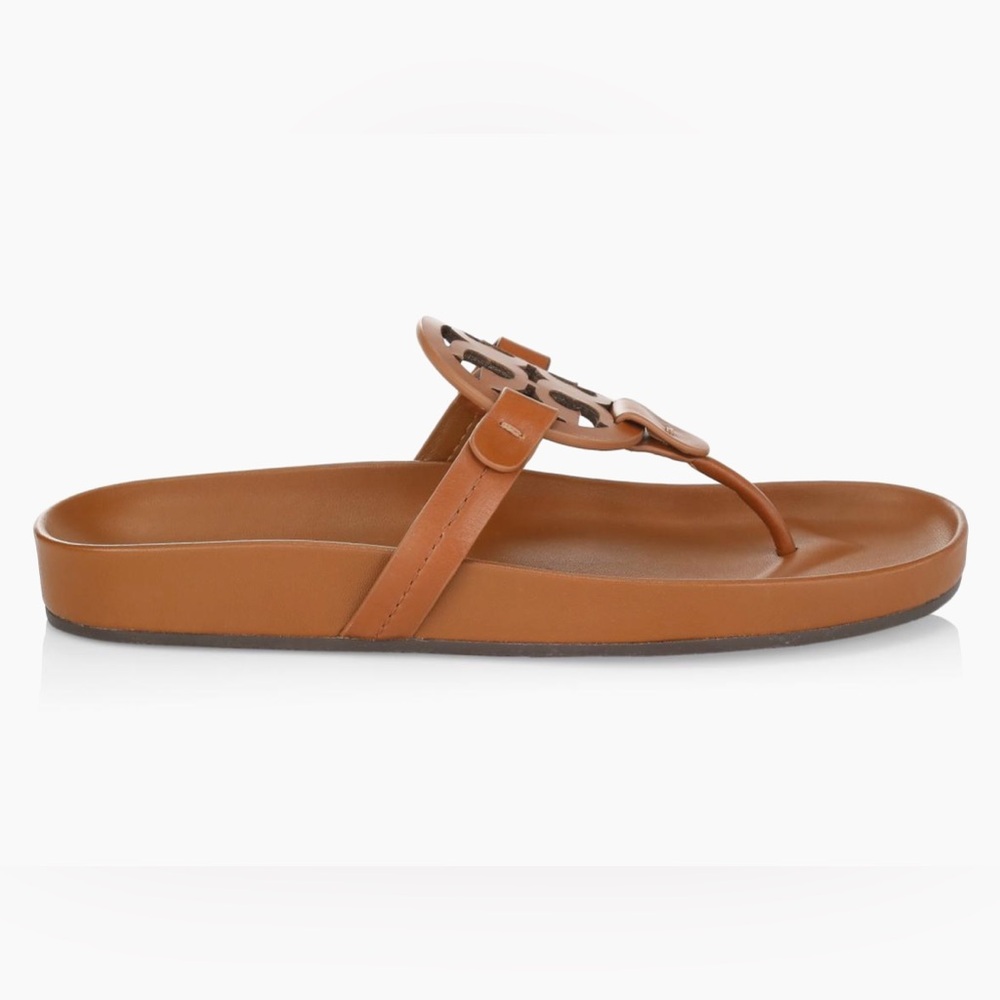Tory Burch Miller Leather Thong Sandal